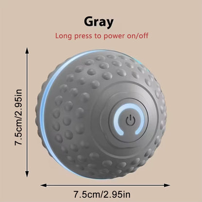 Engaging Automatic Interactive Smart Dog Toy Ball - USB Rechargeable Electronic Rolling and Bouncing Chew Toy for All Dog Sizes